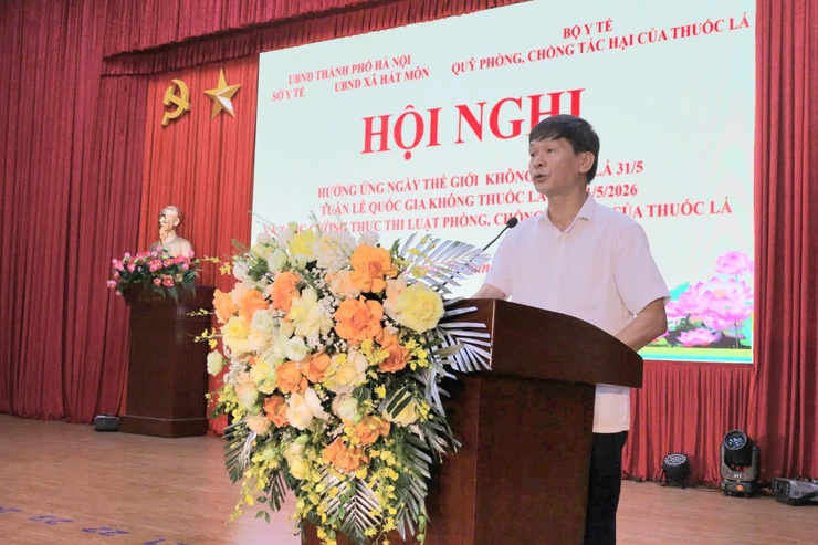 Hà Nội hưởng ứng Ngày Thế giới không thuốc lá 31/5- Ảnh 1.