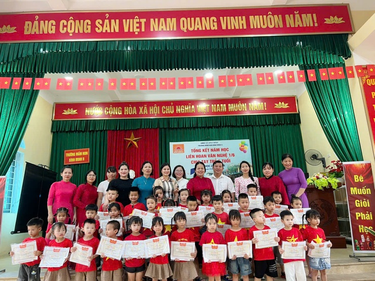 Trường Mầm non Bình Minh II tổng kết năm học 2025- 2026, chia tay các bé 5 tuổi ra trường- Ảnh 5.