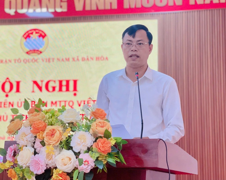  HỘI NGHỊ KIỆN TOÀN ỦY VIÊN ỦY BAN MTTQ VIỆT NAM XÃ DÂN HÒA VÀ CHỨC DANH PHÓ CHỦ TỊCH ỦY BAN MTTQ VIỆT NAM XÃ- Ảnh 4.