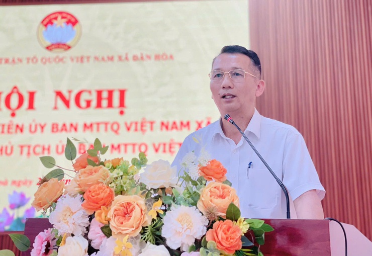  HỘI NGHỊ KIỆN TOÀN ỦY VIÊN ỦY BAN MTTQ VIỆT NAM XÃ DÂN HÒA VÀ CHỨC DANH PHÓ CHỦ TỊCH ỦY BAN MTTQ VIỆT NAM XÃ- Ảnh 3.