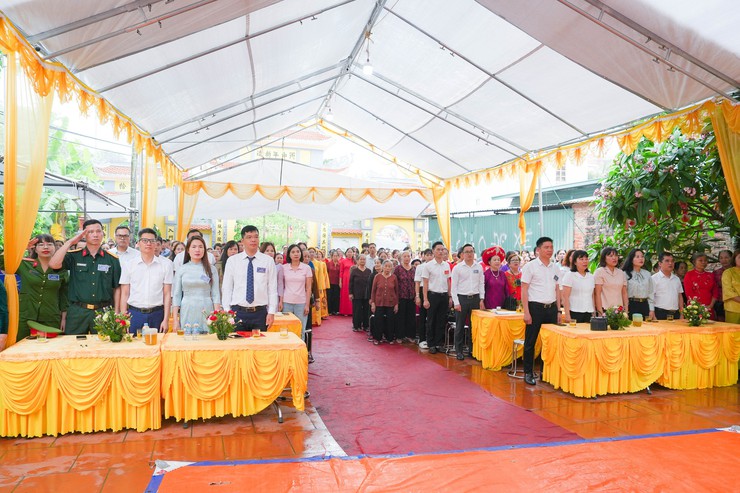 Lễ đón nhận bằng xếp hạng di tích cấp Thành Phố&nbsp;Chùa Đình Tổ (Chùa Thanh Thiên Tự)- Ảnh 1.