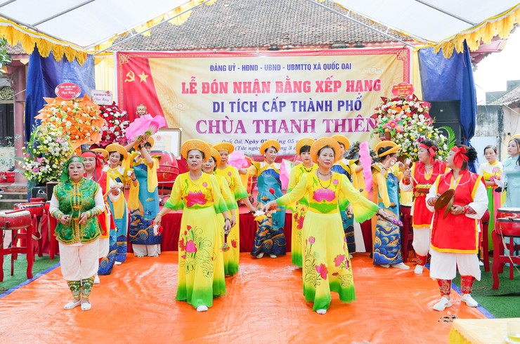 Lễ đón nhận bằng xếp hạng di tích cấp Thành Phố&nbsp;Chùa Đình Tổ (Chùa Thanh Thiên Tự)- Ảnh 14.