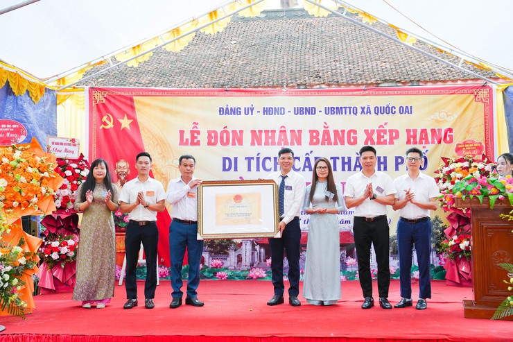Lễ đón nhận bằng xếp hạng di tích cấp Thành Phố&nbsp;Chùa Đình Tổ (Chùa Thanh Thiên Tự)- Ảnh 2.