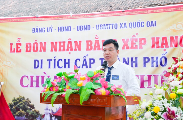 Lễ đón nhận bằng xếp hạng di tích cấp Thành Phố&nbsp;Chùa Đình Tổ (Chùa Thanh Thiên Tự)- Ảnh 7.
