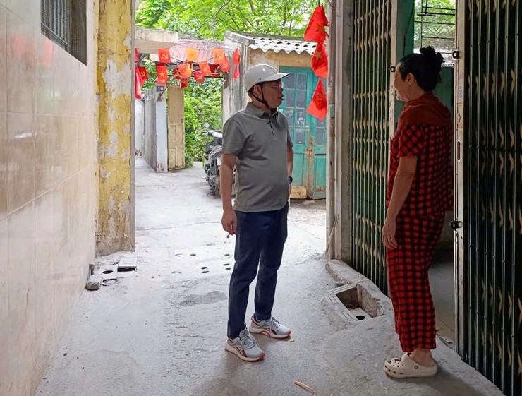 Ngày nghỉ lễ, Chủ tịch phường xuống hiện trường thúc tiến độ Vành đai 2,5- Ảnh 1.