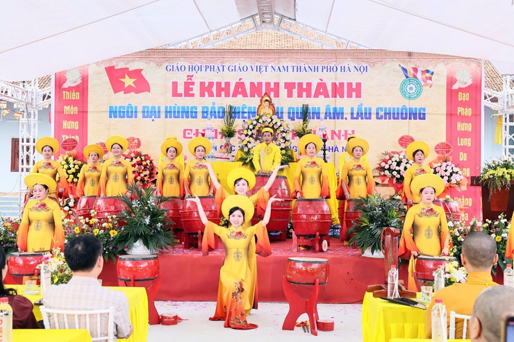 Khánh thành ngôi Đại Hùng Bảo Điện, Lầu Quan Âm và Lầu Chuông chùa Sùng Khánh- Ảnh 9.