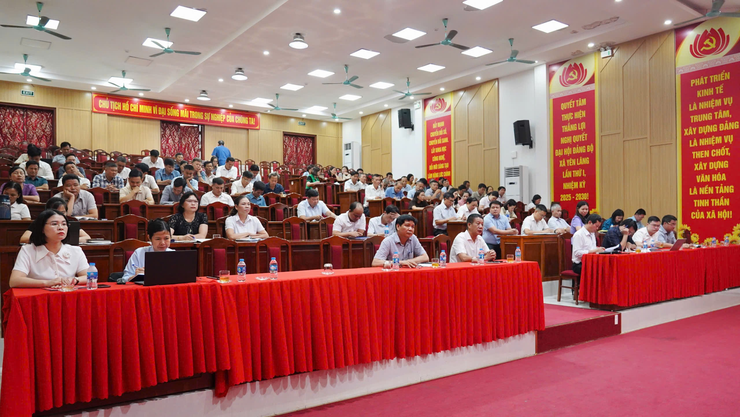 Giao ban công tác tháng 5, triển khai nhiệm vụ trọng tâm tháng 6- Ảnh 1.