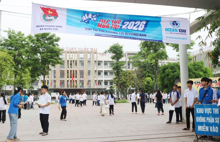 Gần 960 thí sinh xã Quốc Oai chính thức bước vào kỳ thi lớp 10- Ảnh 21.