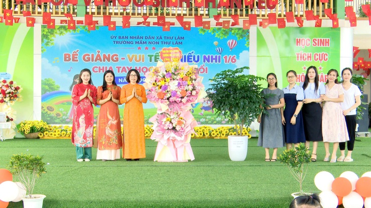 TRƯỜNG MẦM NON THƯ LÂM TỔ CHỨC BẾ GIẢNG NĂM HỌC 2025 – 2026, CHIA TAY HỌC SINH 5 TUỔI VÀ VUI TẾT THIẾU NHI 1/6- Ảnh 23.