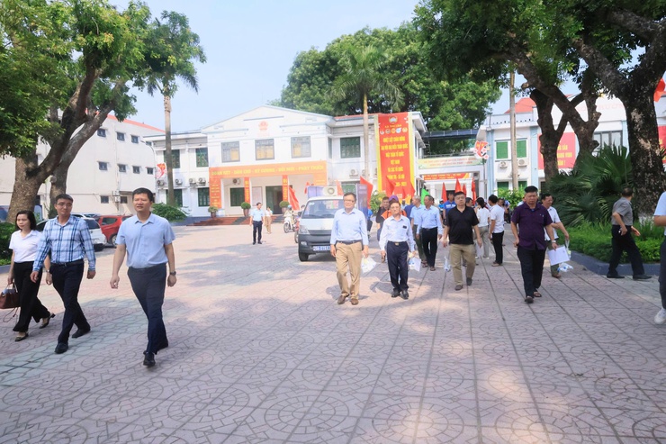 Ủy ban nhân dân xã Thư Lâm tổ chức Lễ phát động chiến dịch vệ sinh môi trường, tìm diệt bọ gậy hưởng ứng Ngày ASEAN phòng, chống sốt xuất huyết- Ảnh 12.