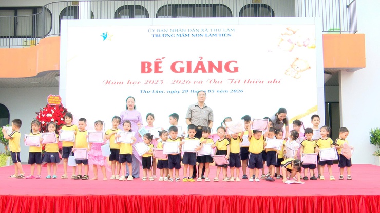 TRƯỜNG MẦM NON LÂM TIÊN TỔ CHỨC LỄ BẾ GIẢNG NĂM HỌC 2025 – 2026 VÀ VUI TẾT THIẾU NHI 1/6- Ảnh 24.