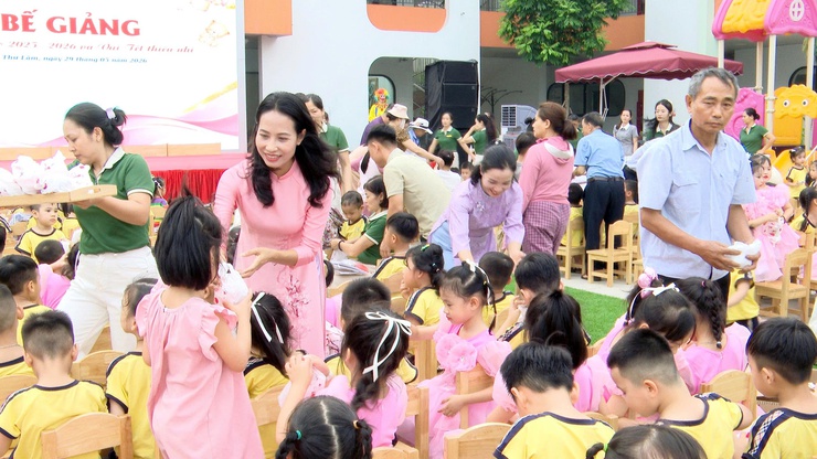 TRƯỜNG MẦM NON LÂM TIÊN TỔ CHỨC LỄ BẾ GIẢNG NĂM HỌC 2025 – 2026 VÀ VUI TẾT THIẾU NHI 1/6- Ảnh 29.