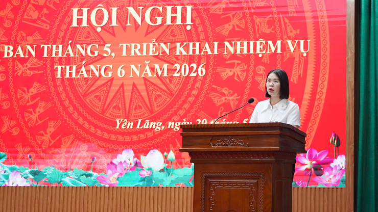 Giao ban công tác tháng 5, triển khai nhiệm vụ trọng tâm tháng 6- Ảnh 2.