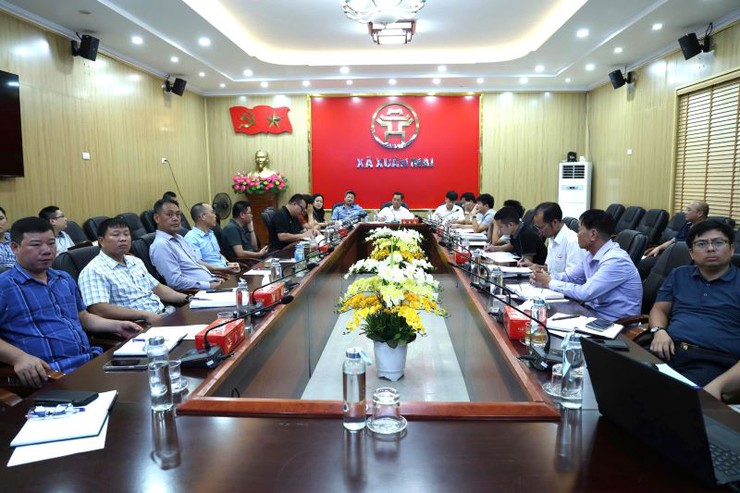 Xuân Mai quyết tâm hoàn thành giải phóng mặt bằng dự án Quốc lộ 6 đoạn qua địa bàn trước ngày 30/6- Ảnh 1.