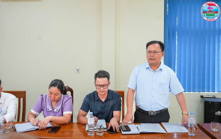 BAN QUẢN LÝ DỰ ÁN ĐẦU TƯ - HẠ TẦNG XÃ HƯNG ĐẠO TỔ CHỨC HỘI NGHỊ BÀN GIAO MẶT BẰNG THỰC HIỆN DỰ ÁN LẮP ĐẶT 06 NGĂN LỘ 220kV TẠI TRẠM BIẾN ÁP 500kV TÂY HÀ NỘI- Ảnh 2.