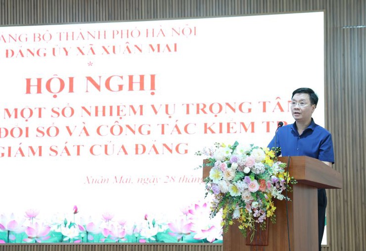 Xuân Mai triển khai một số nhiệm vụ trọng tâm về chuyển đổi số và công tác kiểm tra giám sát của Đảng- Ảnh 5.