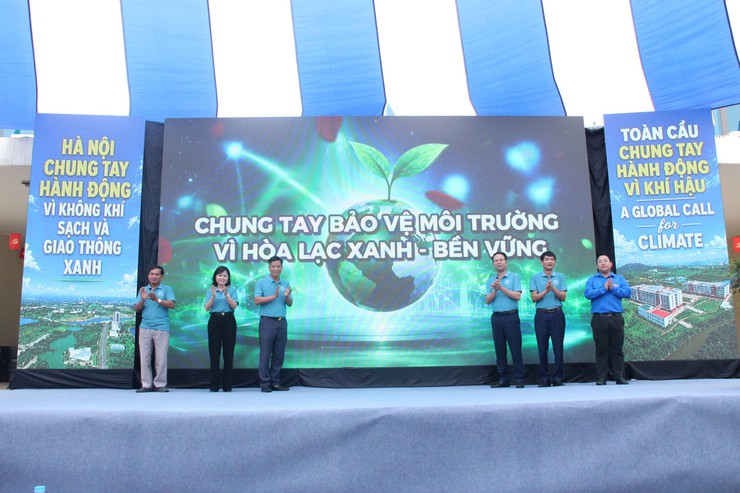 Hòa Lạc chung tay hành động vì môi trường xanh, đô thị đáng sống- Ảnh 12.