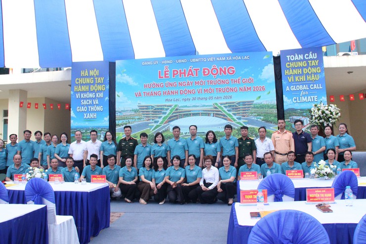 Hòa Lạc chung tay hành động vì môi trường xanh, đô thị đáng sống- Ảnh 17.
