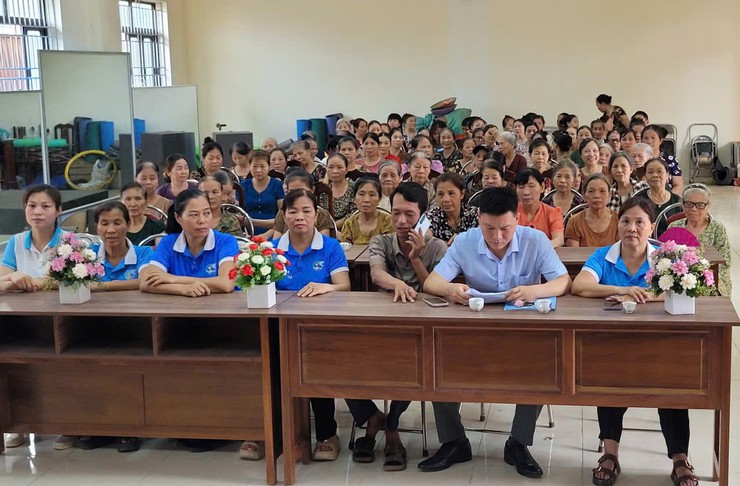 HỘI LHPN XÃ THANH OAI TỔ CHỨC TUYÊN TRUYỀN CÔNG TÁC GIẢI PHÓNG MẶT BẰNG THỰC HIỆN DỰ ÁN KHU ĐÔ THỊ THỂ THAO OLYMPIC- Ảnh 3.