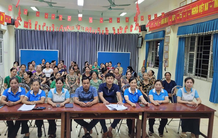 HỘI LHPN XÃ THANH OAI TỔ CHỨC TUYÊN TRUYỀN CÔNG TÁC GIẢI PHÓNG MẶT BẰNG THỰC HIỆN DỰ ÁN KHU ĐÔ THỊ THỂ THAO OLYMPIC- Ảnh 2.