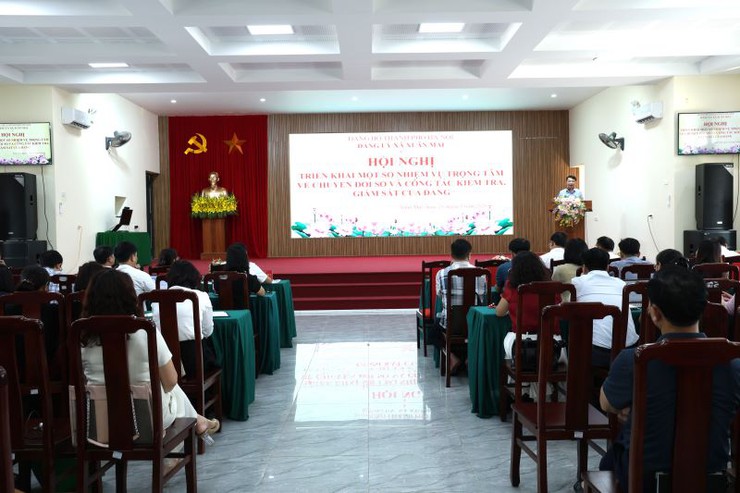 Xuân Mai triển khai một số nhiệm vụ trọng tâm về chuyển đổi số và công tác kiểm tra giám sát của Đảng- Ảnh 2.
