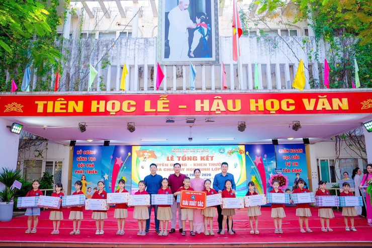 Rộn ràng Lễ bế giảng tại các trường học trên địa bàn phường Dương Nội- Ảnh 3.