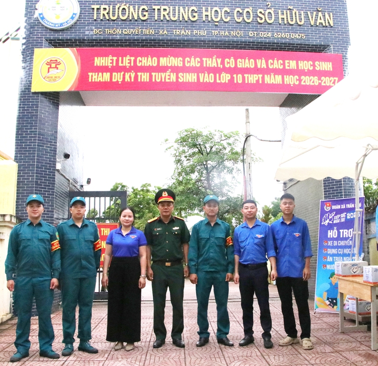 XÃ TRẦN PHÚ: THÍ SINH BÌNH TĨNH, TỰ TIN TRONG NGÀY THI ĐẦU TIÊN KỲ THI TUYỂN SINH VÀO LỚP 10 THPT NĂM HỌC 2026-2027- Ảnh 1.