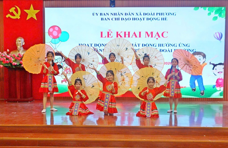 Xã Đoài Phương khai mạc hoạt động hè và phát động Tháng hành động vì trẻ em năm 2026- Ảnh 5.