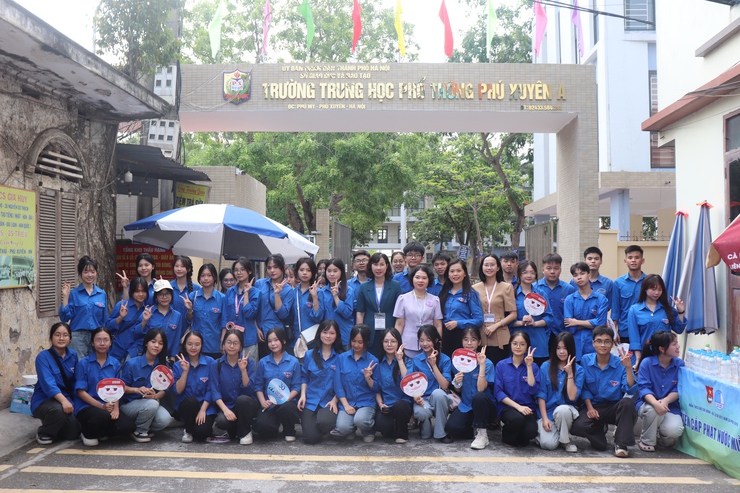 Ngày đầu kỳ thi tuyển sinh vào lớp 10 tại điểm thi Trường THPT Phú Xuyên A diễn ra an toàn, đúng quy chế- Ảnh 13.