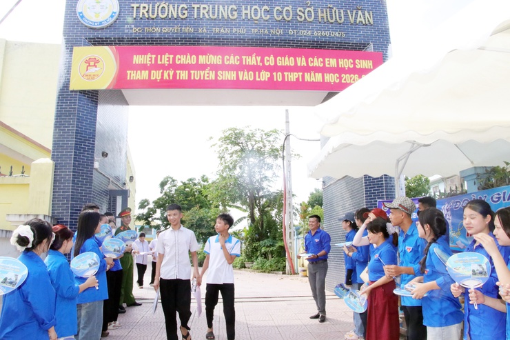 XÃ TRẦN PHÚ: THÍ SINH BÌNH TĨNH, TỰ TIN TRONG NGÀY THI ĐẦU TIÊN KỲ THI TUYỂN SINH VÀO LỚP 10 THPT NĂM HỌC 2026-2027- Ảnh 7.