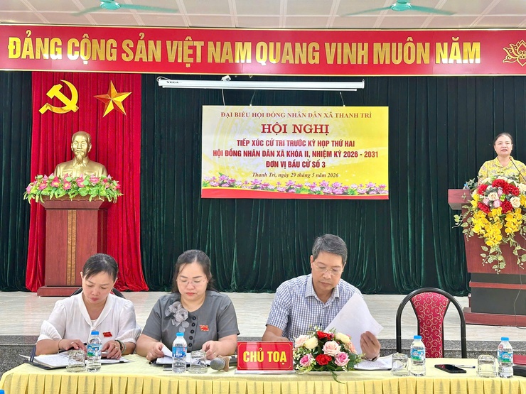 Xã Thanh Trì: Cử tri kiến nghị hài hòa giữa phát triển đô thị và bảo tồn văn hóa- Ảnh 4.