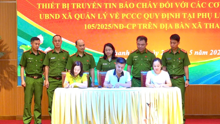 Tăng cường ý thức phòng cháy chữa cháy cho các hộ kinh doanh tại xã Thanh Trì- Ảnh 5.