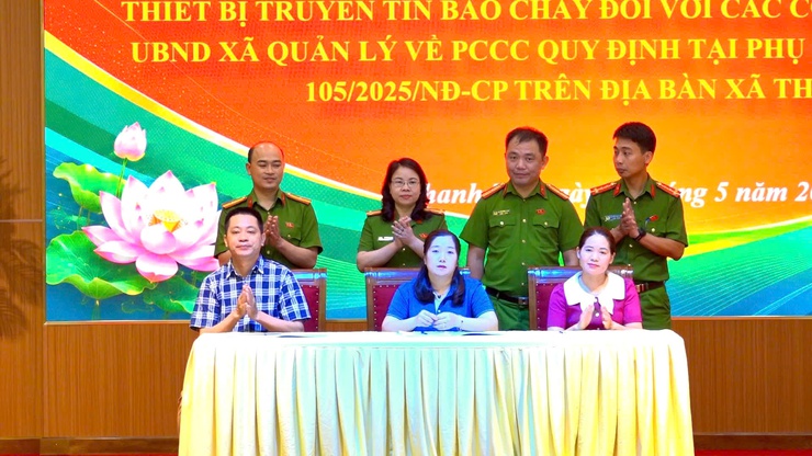 Tăng cường ý thức phòng cháy chữa cháy cho các hộ kinh doanh tại xã Thanh Trì- Ảnh 6.