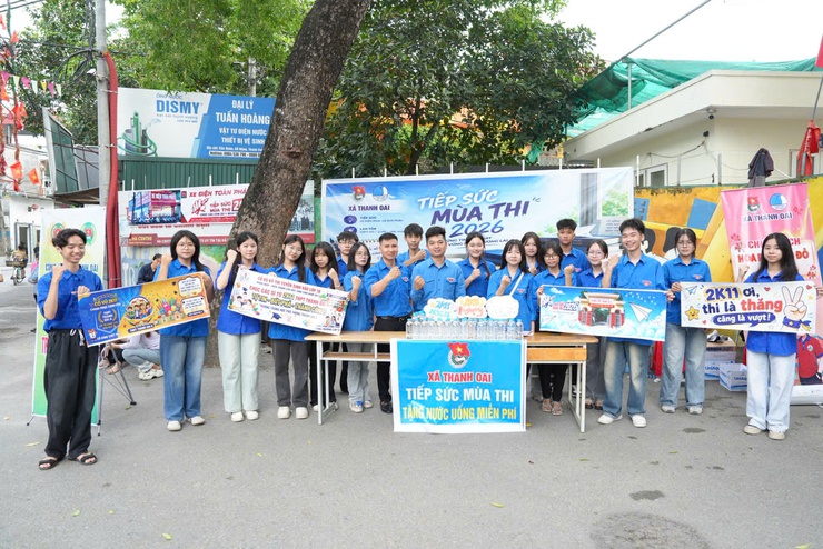 Hơn 1.000 học sinh xã Thanh Oai bước vào môn thi đầu tiên của Kỳ thi tuyển sinh vào lớp 10 THPT công lập năm học 2026 – 2027- Ảnh 6.