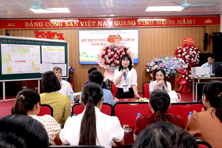 Xã Vân Đình: 788 thí sinh bước vào kỳ thi tuyển sinh lớp 10- Ảnh 1.