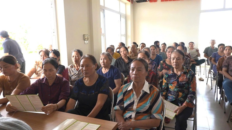 Hội Nông dân xã Thanh Oai tuyên truyền công tác giải phóng mặt bằng Dự án Khu đô thị thể thao Olympic tại thôn Cát Động- Ảnh 3.