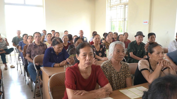 Hội Nông dân xã Thanh Oai tuyên truyền công tác giải phóng mặt bằng Dự án Khu đô thị thể thao Olympic tại thôn Cát Động- Ảnh 4.