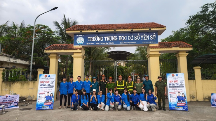 Đoàn thanh niên xã Dương Hoà triển khai chương trình “tiếp sức mùa thi” kỳ thi vào lớp 10 năm 2026- Ảnh 11.