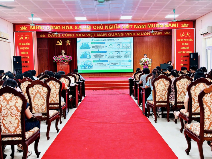 Nam Phù tập huấn triển khai hệ thống HanoiWork gắn với đánh giá hiệu xuất công việc theo OKR/KPI- Ảnh 1.