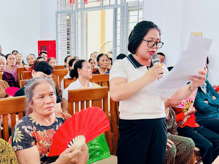 Cử tri thôn 1, 2, 3 Vạn Phúc, xã Nam Phù gửi gắm nhiều tâm tư, kiến nghị về dự án trục Đại lộ cảng quan Sông Hồng- Ảnh 6.