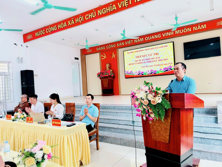Cử tri thôn 1, 2, 3 Vạn Phúc, xã Nam Phù gửi gắm nhiều tâm tư, kiến nghị về dự án trục Đại lộ cảng quan Sông Hồng- Ảnh 8.