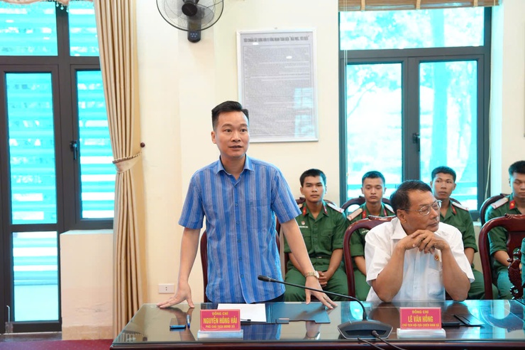 Xã Thanh Oai thăm, động viên chiến sĩ mới nhập ngũ năm 2026- Ảnh 9.