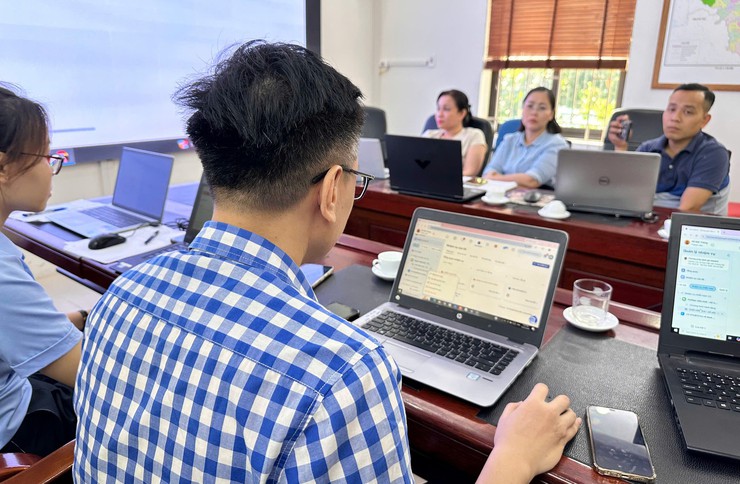 Bát Tràng tập huấn sử dụng hệ thống Hanoiwork cho đội ngũ cán bộ chủ chốt- Ảnh 4.