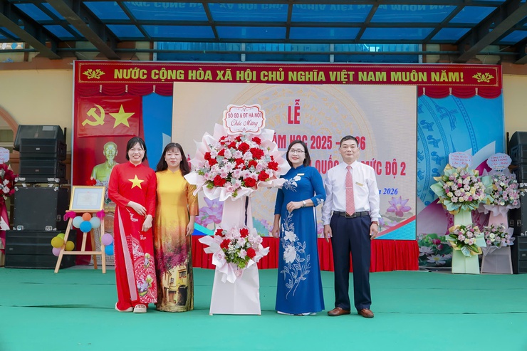 TRƯỜNG TIỂU HỌC TAM HIỆP B ĐÓN BẰNG CÔNG NHẬN TRƯỜNG ĐẠT CHUẨN QUỐC GIA MỨC ĐỘ 2 VÀ BẾ GIẢNG NĂM HỌC 2025 – 2026- Ảnh 4.