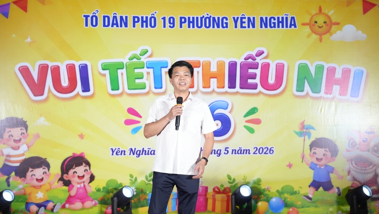 Sôi nổi chương trình Tết Thiếu nhi 1/6 tại Tổ dân phố 19 - Ảnh 2.