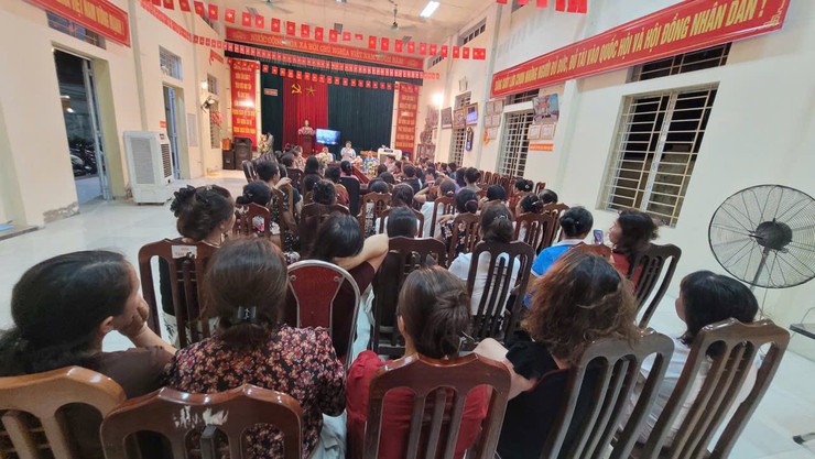 HỘI LHPN XÃ THANH OAI TỔ CHỨC TUYÊN TRUYỀN CÔNG TÁC GIẢI PHÓNG MẶT BẰNG THỰC HIỆN DỰ ÁN KHU ĐÔ THỊ THỂ THAO OLYMPIC- Ảnh 3.