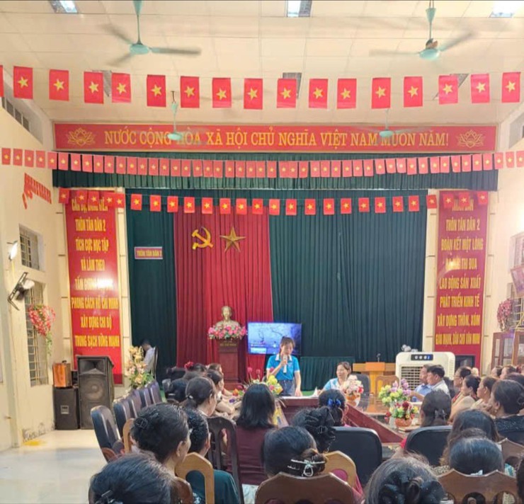 HỘI LHPN XÃ THANH OAI TỔ CHỨC TUYÊN TRUYỀN CÔNG TÁC GIẢI PHÓNG MẶT BẰNG THỰC HIỆN DỰ ÁN KHU ĐÔ THỊ THỂ THAO OLYMPIC- Ảnh 4.