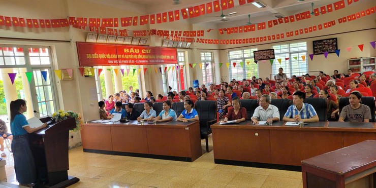 HỘI LHPN XÃ THANH OAI TỔ CHỨC TUYÊN TRUYỀN CÔNG TÁC GIẢI PHÓNG MẶT BẰNG THỰC HIỆN DỰ ÁN KHU ĐÔ THỊ THỂ THAO OLYMPIC- Ảnh 5.