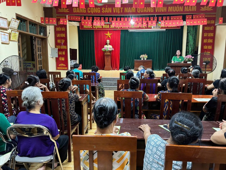 HỘI NÔNG DÂN XÃ THANH OAI TIẾP TỤC TUYÊN TRUYỀN CÔNG TÁC GIẢI PHÓNG MẶT BẰNG DỰ ÁN KHU ĐÔ THỊ THỂ THAO OLYMPIC TẠI THÔN KIM LÂM- Ảnh 1.