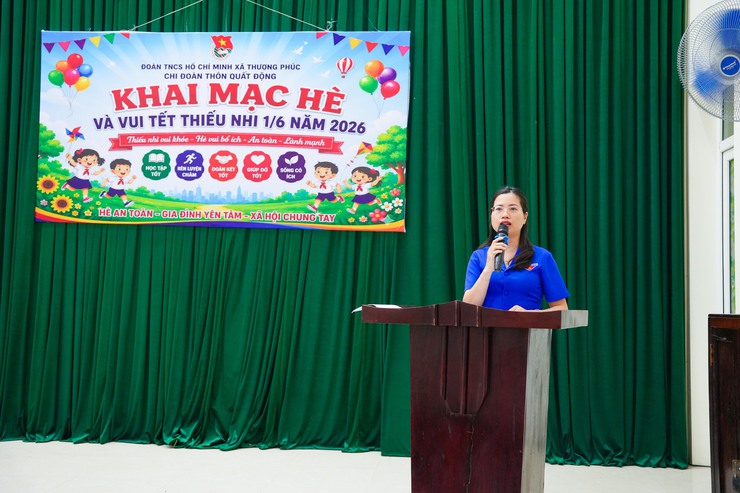 Đoàn Thanh niên xã Thượng Phúc: Khởi động mùa hè bổ ích, lành mạnh dành cho thiếu nhi năm 2026- Ảnh 6.